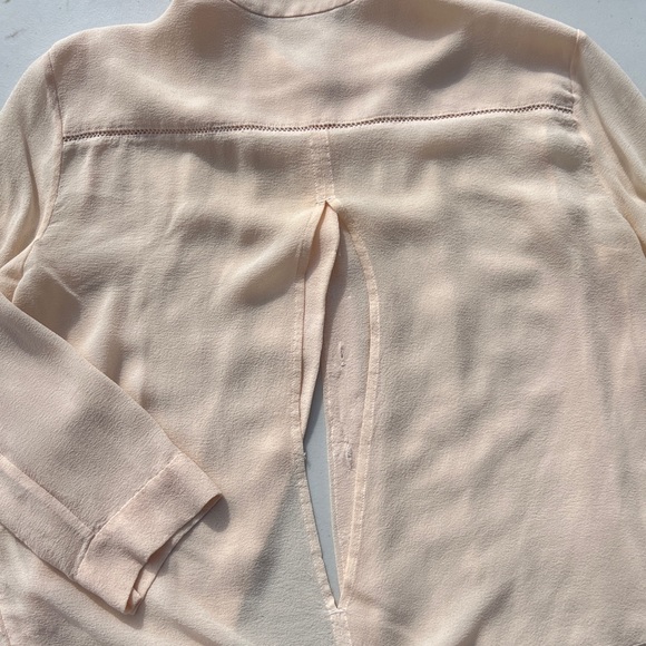 Le fou pink silk top - Picture 3 of 3